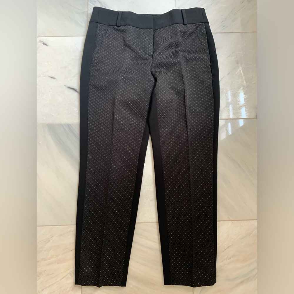 Ann Taylor Loft Marisa Black Tuxedo Pants Size 4 Petite